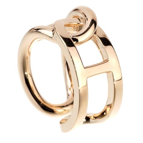 hermes gold ring|authentic hermes rings.